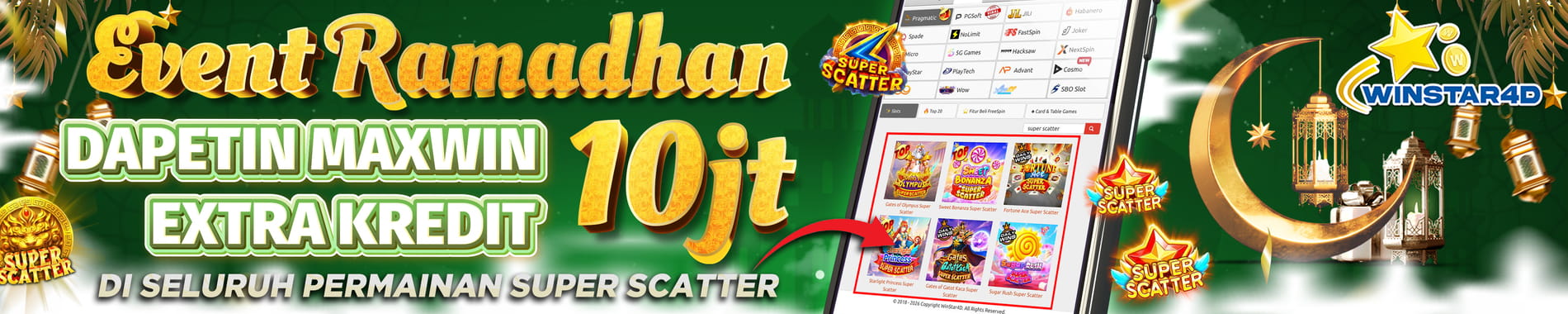 EVENT SUPER SCATTER SPECIAL RAMADHAN